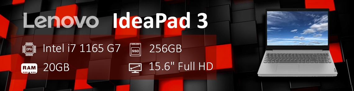 Banner Lenovo Ideapad 20Gb