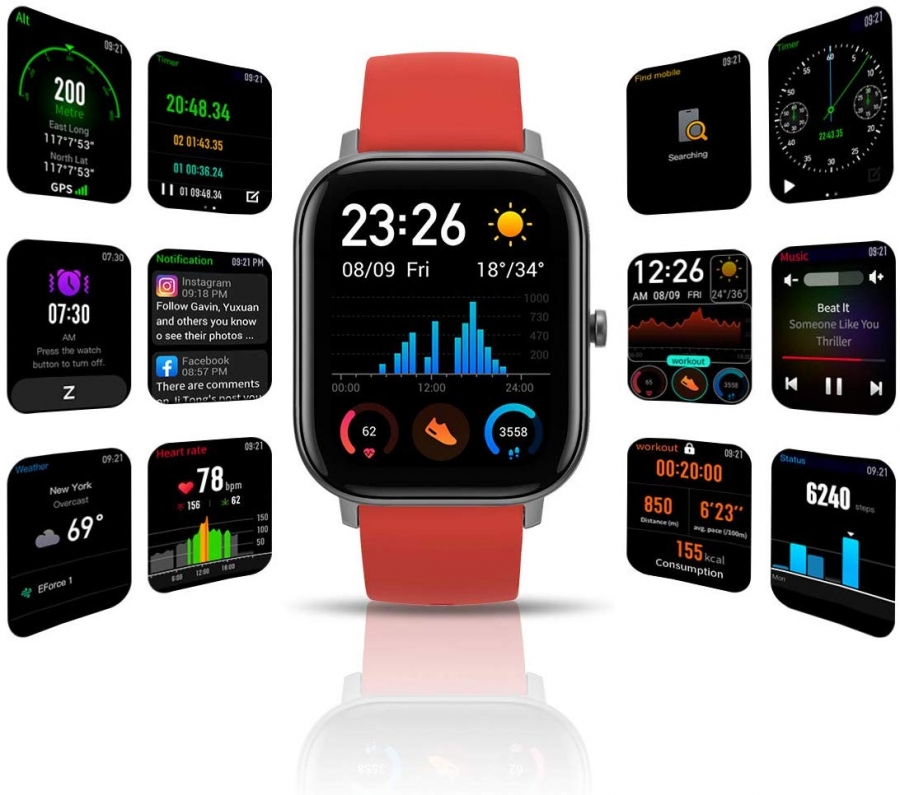 Xiaomi Amazfit GTS Vermillon Orange Xiaomi Amazfit GTS Vermillon Orange
