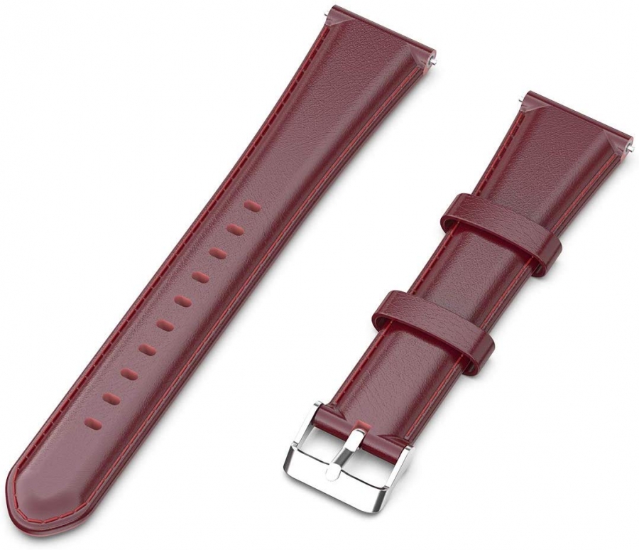 Correa Cuero Marron Smartwatch 22MM