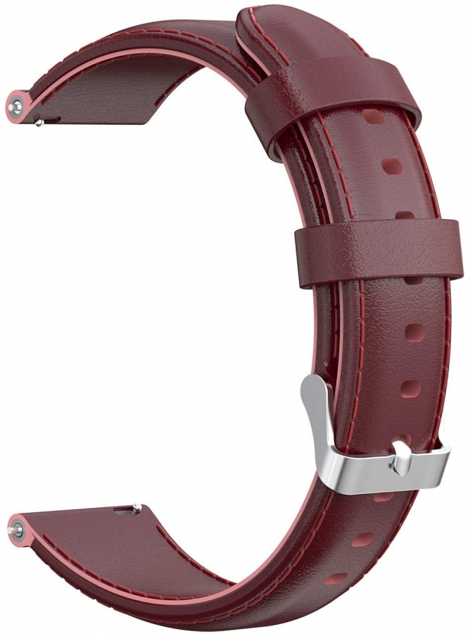 Correa Cuero Marron Smartwatch 22MM