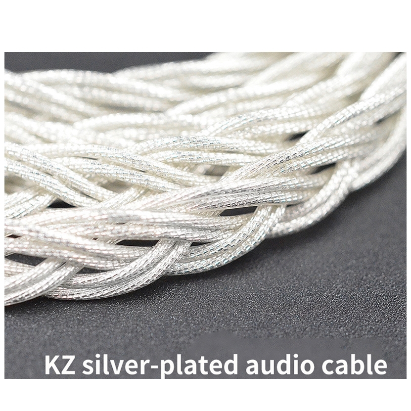 Cable KZ Mini Plug 120cm Silver Wire Cable KZ Mini Plug 120cm Silver Wire