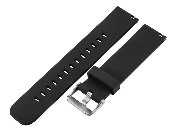 Correa Silicona Negro Smartwatch 20MM