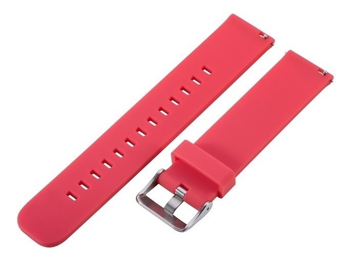 Correa Silicona Rojo Smartwatch 20MM
