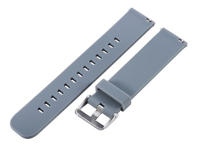 Correa Silicona Gris Smartwatch 22MM