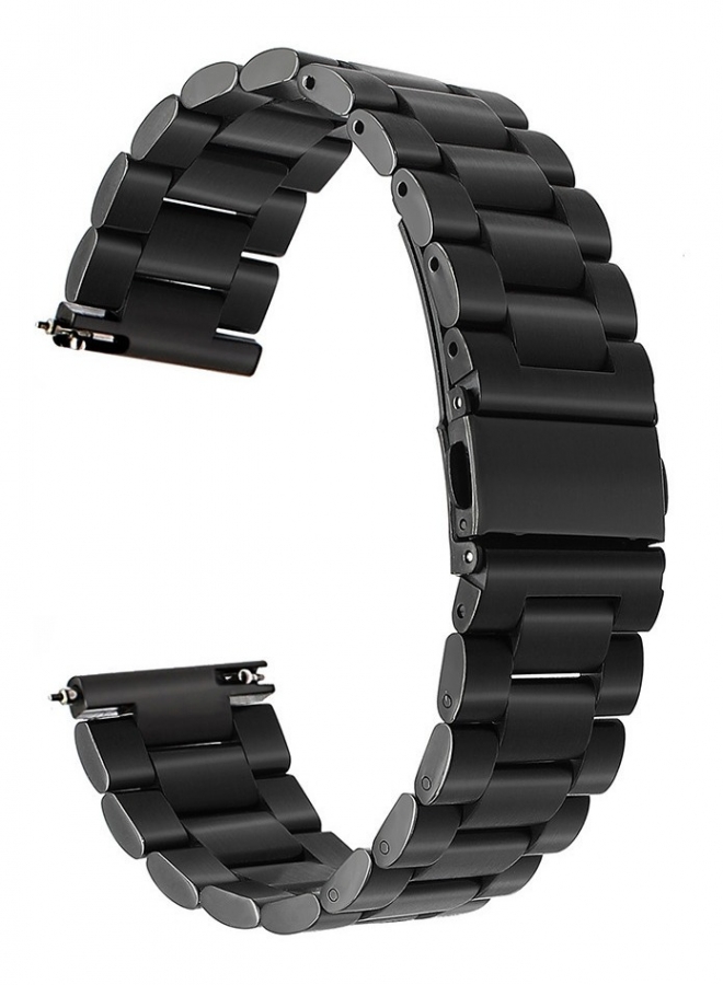 Correa Metalica Eslabones Black 22MM