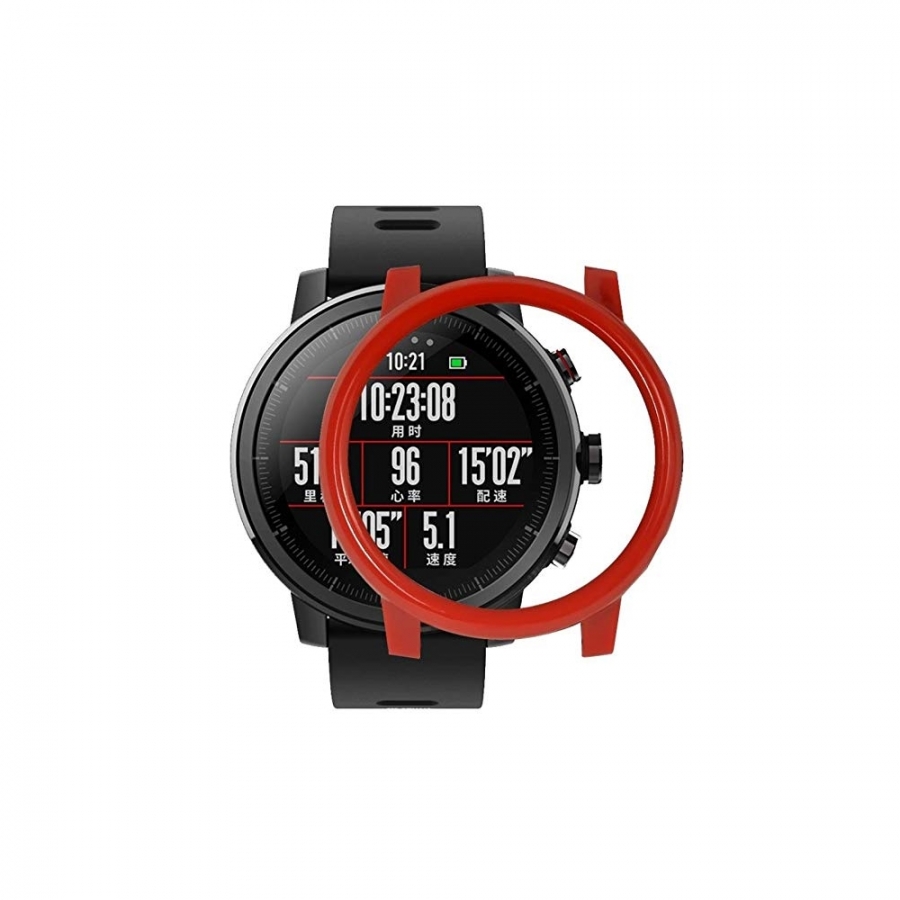 Protector Bumper Amazfit Stratos Rojo Protector Bumper Amazfit Stratos Rojo