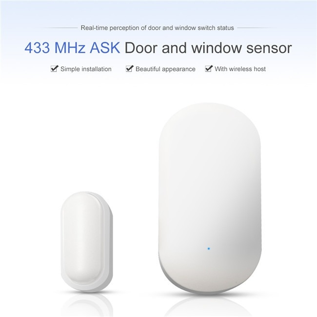 Sensor Magnetico Inalambrico Puertas Y Ventanas