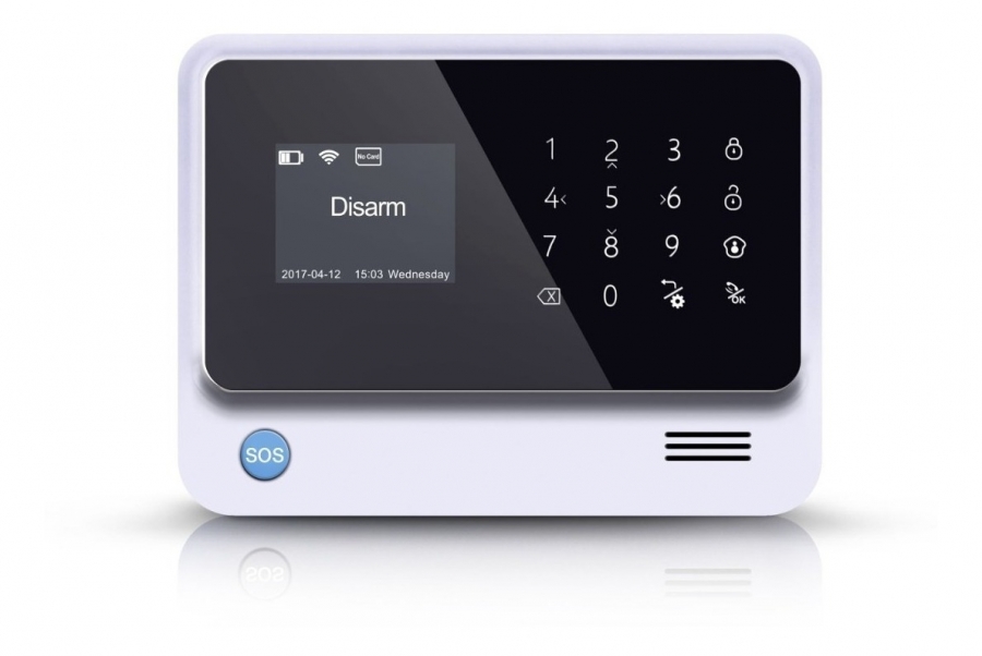 Kit Alarma Domiciliaria Inalambrica Zonas Cableadas G90B PLUS Kit Alarma Domiciliaria Inalambrica Zonas Cableadas G90B PLUS