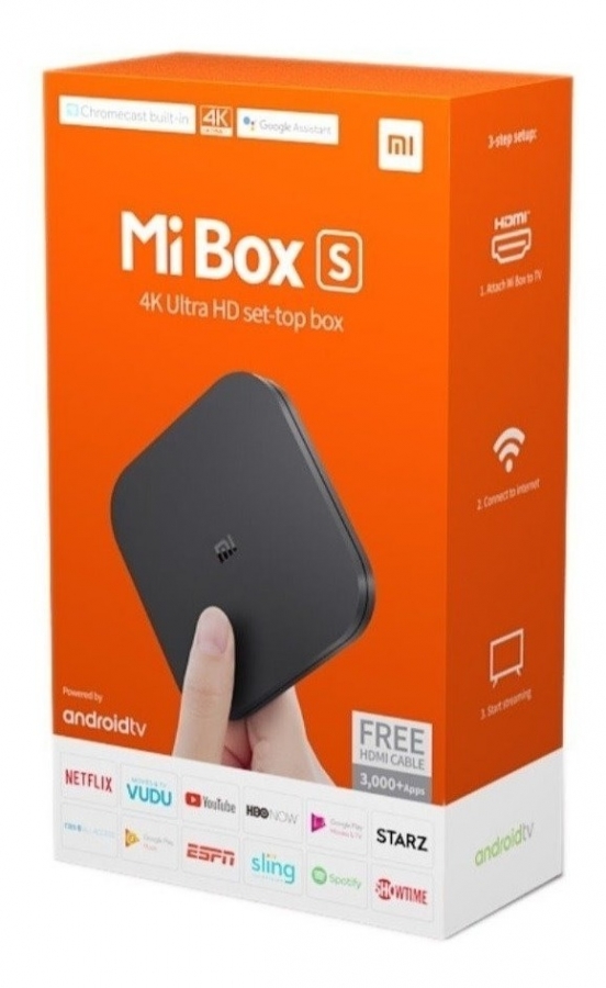 Smart Tv Box XIAOMI MI BOX S 2Gb 8Gb Android TV Smart Tv Box XIAOMI MI BOX S 2Gb 8Gb Android TV