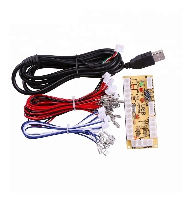 Kit Arcade Usb 2 Palancas 18 Botones Azul Kit Arcade Usb 2 Palancas 18 Botones Azul