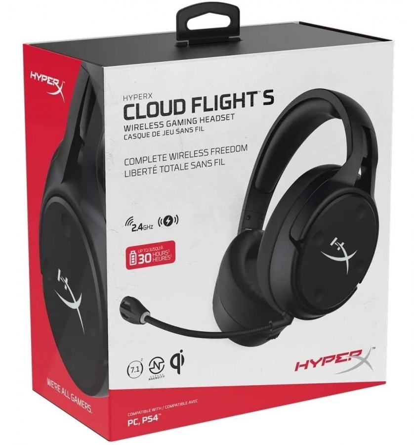 Auricular HyperX Cloud Flight S Wireless Headset Auricular HyperX Cloud Flight S Wireless Headset